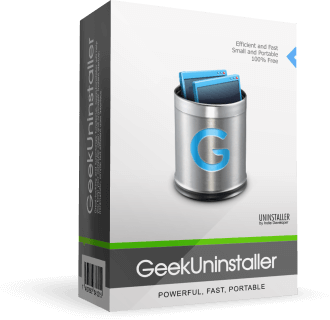 Geek Uninstaller product box style graphic